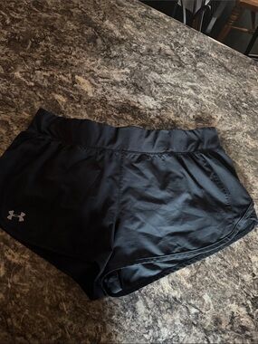 Under Armour Women's Black Performance Athletic Shorts
